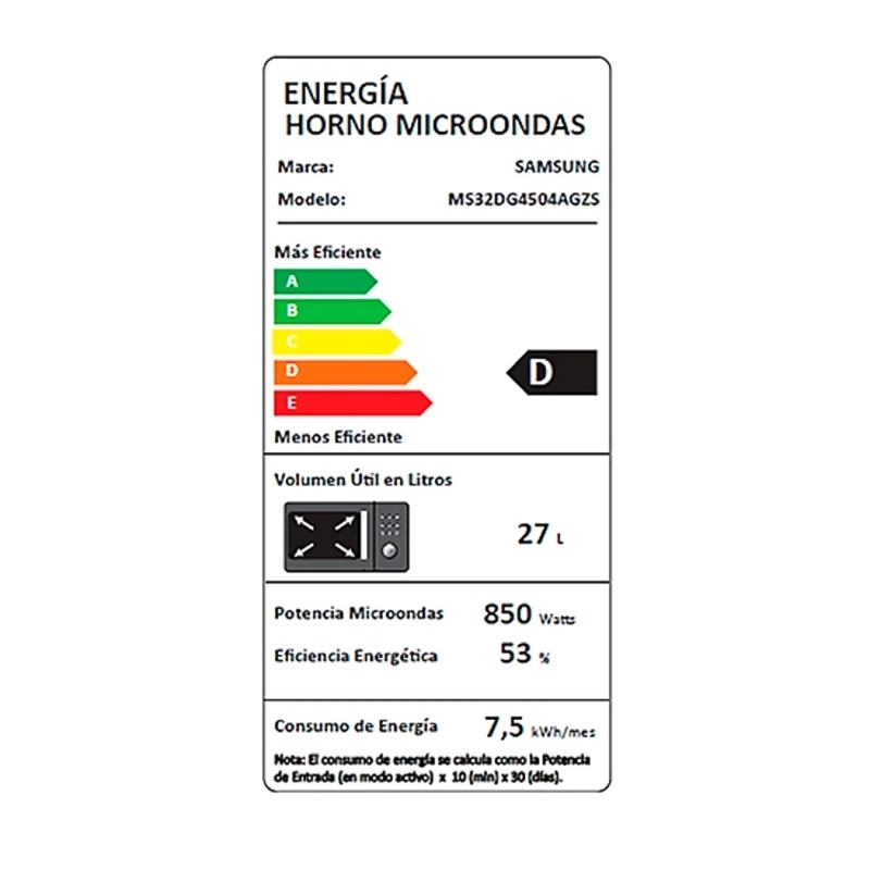 MICROONDAS MECANICO MIDEA 20 LITROS NEGRO - 7
