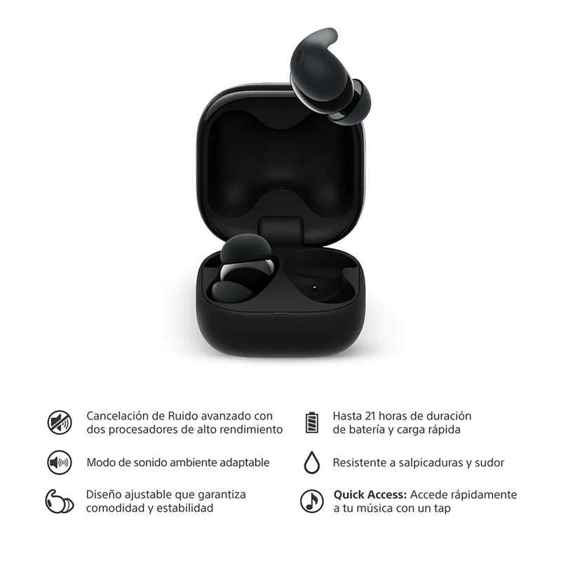 AUDIFONOS SONY WF-LS910N-BZ BLUETOOTH TRUE WIRELESS - 2