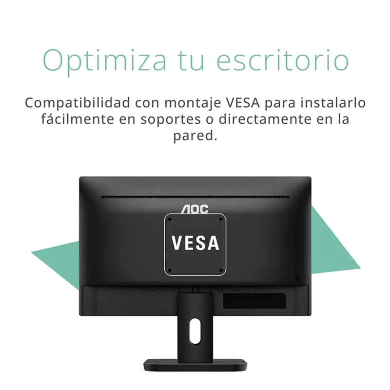 MONITOR AOC 20E1H 19.5' HD+ HDMI VGA 5MS - 5