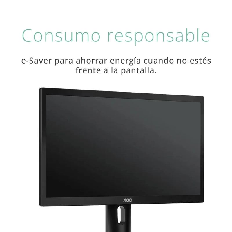 MONITOR AOC 20E1H 19.5' HD+ HDMI VGA 5MS - 7
