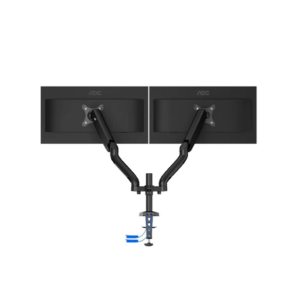 SOPORTE DOBLE AOC AD110DX PARA MONITORES 13' A 32' CON USB - 6