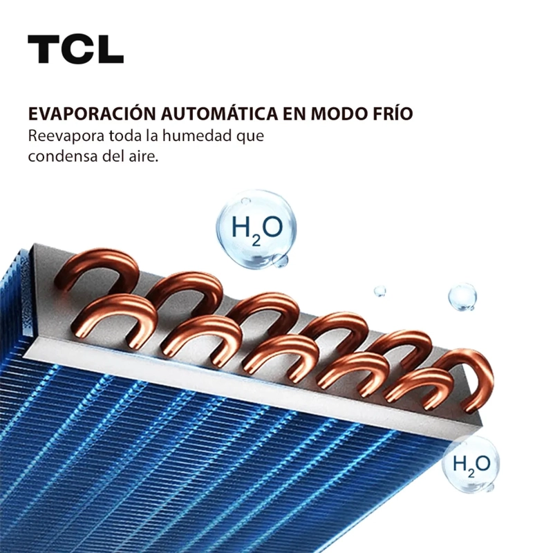 AIRE ACONDICIONADO TCL TAC-09CPA-RS2 9000 BTU PORTATIL - 5
