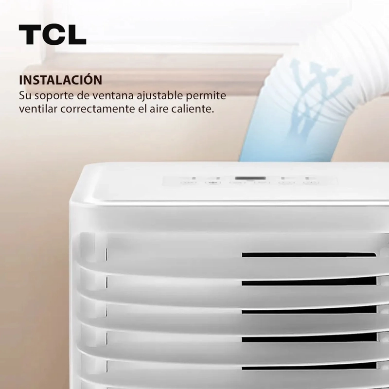 AIRE ACONDICIONADO TCL TAC-09CPA-RS2 9000 BTU PORTATIL - 6