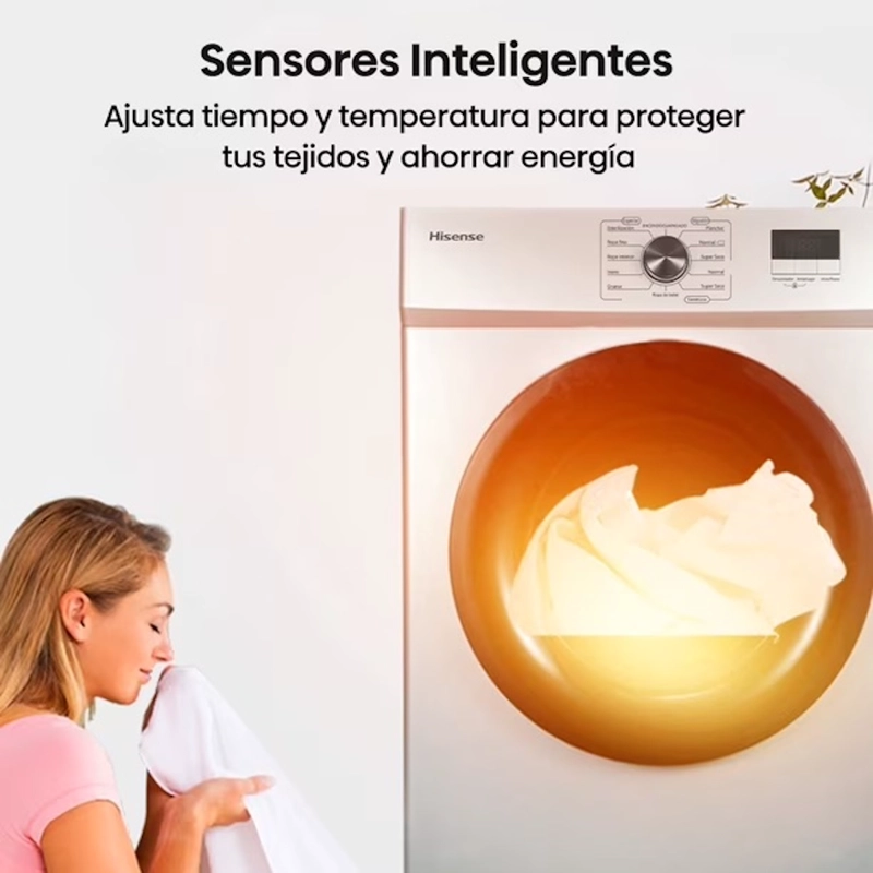 SECADORA HISENSE 10 KG VENTILACION FRONTAL - 3