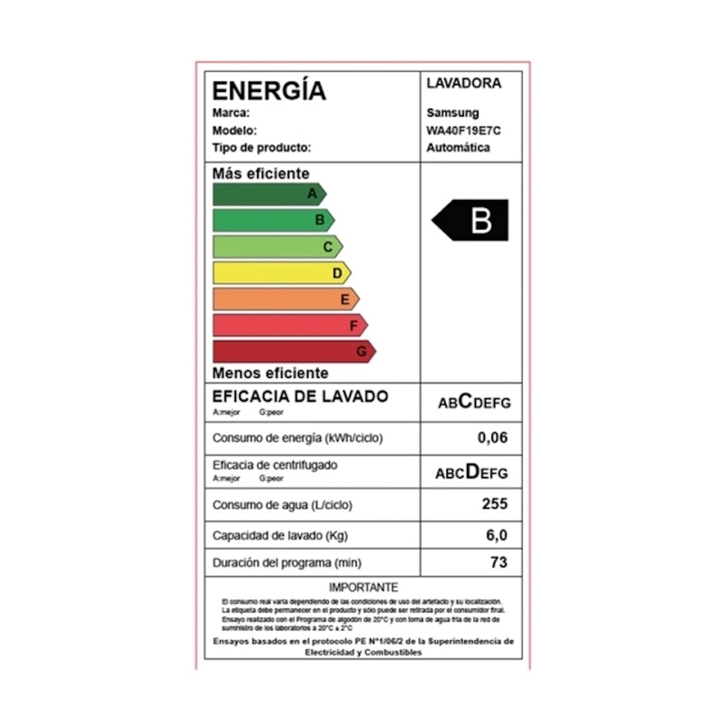 LAVADORA SAMSUNG 19 KG CARGA SUPERIOR ECO BUBBLE - 10