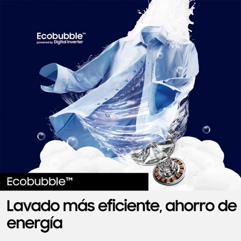 LAVADORA SAMSUNG 19 KG CARGA SUPERIOR ECO BUBBLE - 4