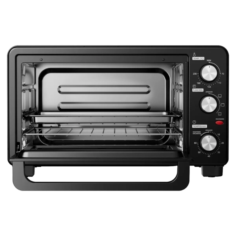 HORNO ELE CTRICO MIDEA MTO-25GBK 25 LITROS NEGRO 1500W - 2