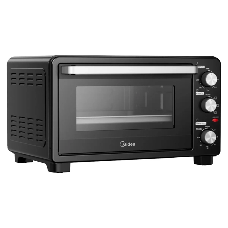 HORNO ELE CTRICO MIDEA MTO-25GBK 25 LITROS NEGRO 1500W - 3