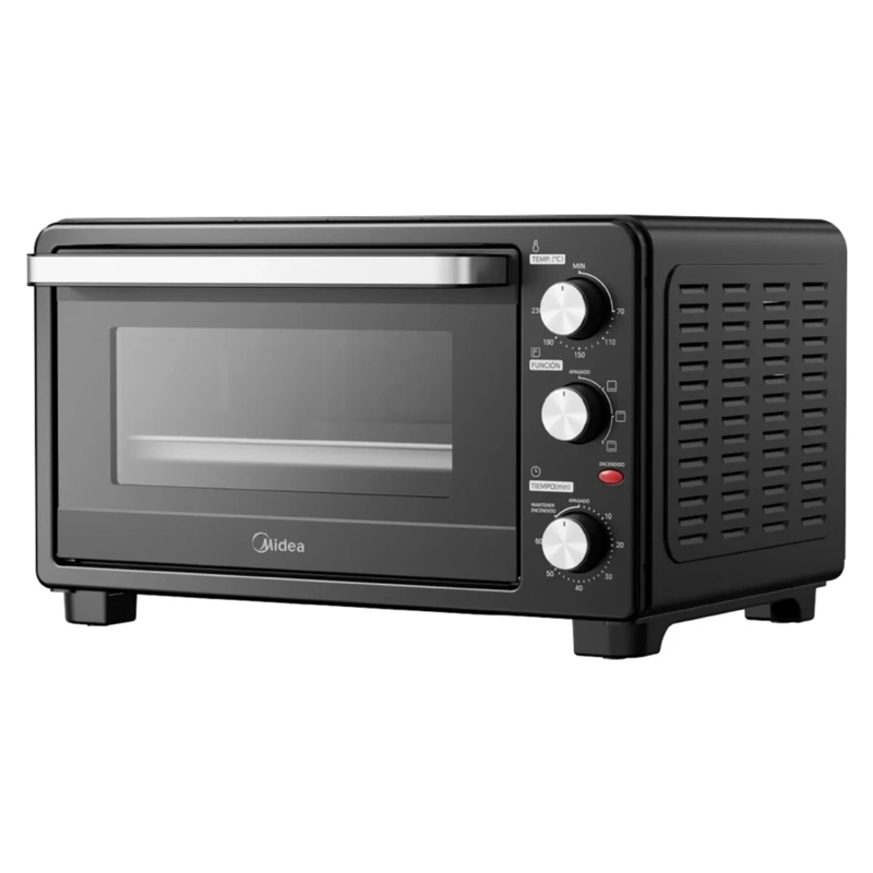 HORNO ELE CTRICO MIDEA MTO-25GBK 25 LITROS NEGRO 1500W - 4