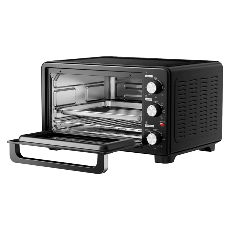 HORNO ELE CTRICO MIDEA MTO-25GBK 25 LITROS NEGRO 1500W - 5