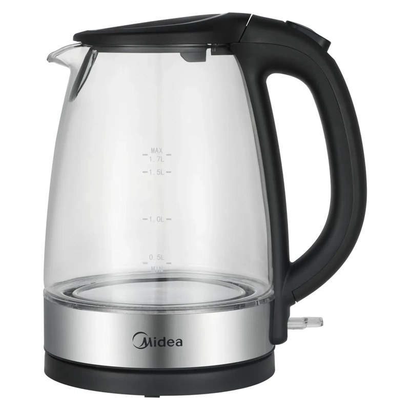 HERVIDOR MIDEA MK-17G02A 1,7 LITROS DE VIDRIO CON LUZ LED - 1