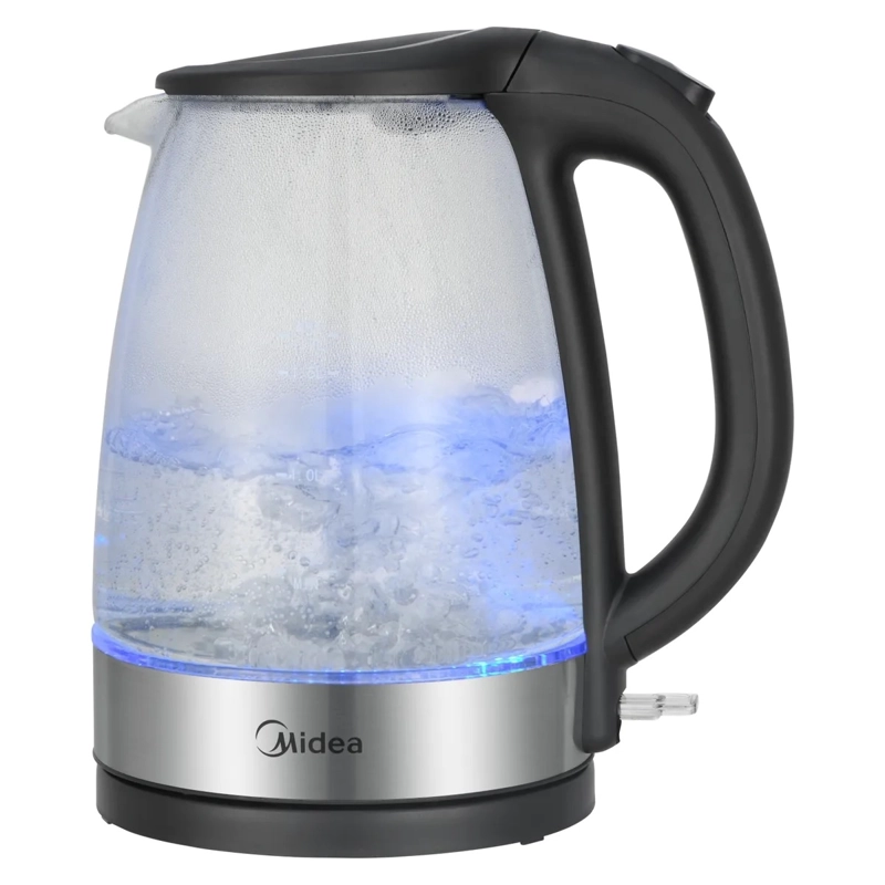 HERVIDOR MIDEA MK-17G02A 1,7 LITROS DE VIDRIO CON LUZ LED - 2