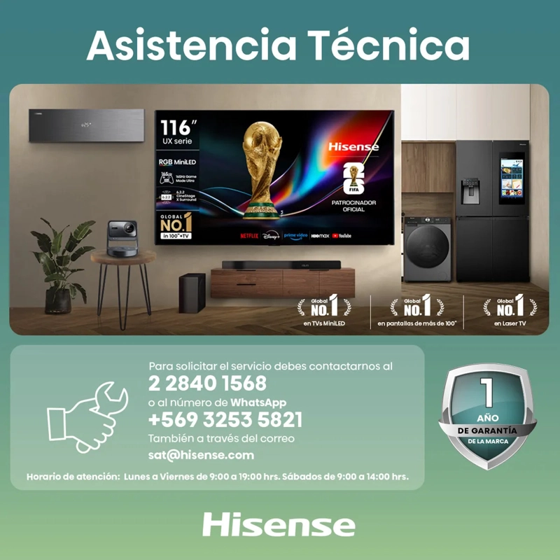AIRE ACONDICIONADO PORTATIL HISENSE AP12HW4RNPS00 12.000 BTU - 6
