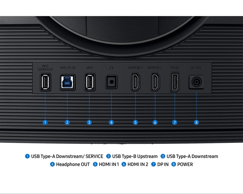 SAMSUNG ODYSSEY G7 LS40FG750ELXZS 40' WUHD 180HZ CURVO - 7
