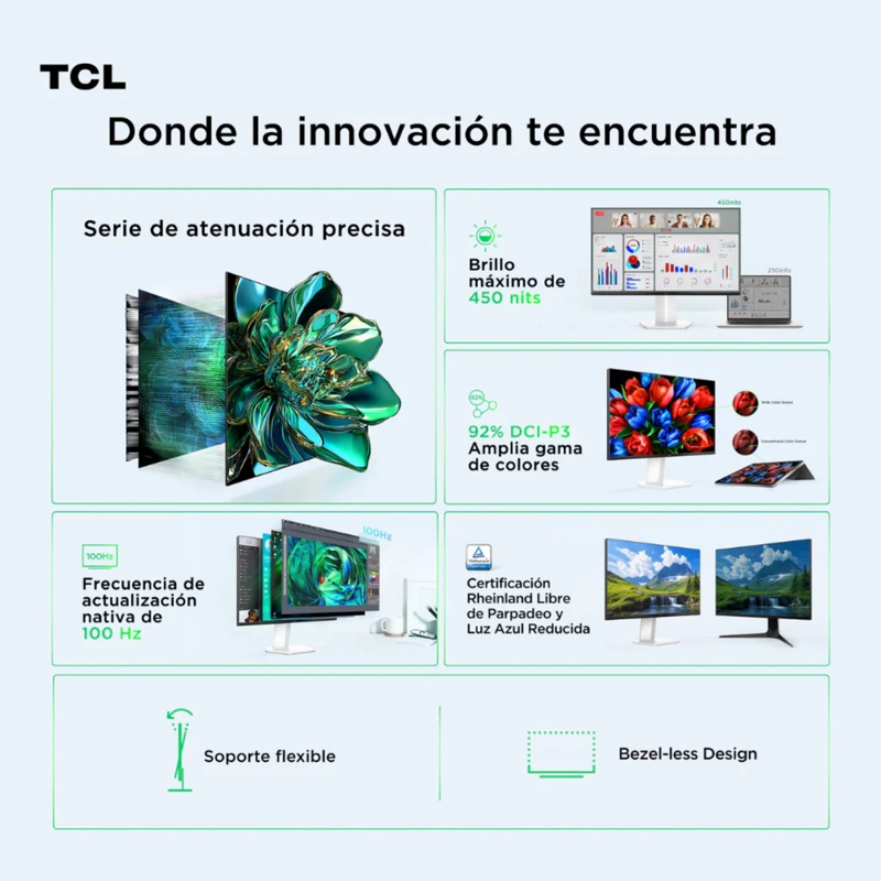MONITOR TCL 24G54 24' MINI LED FULL HD 100HZ - 2