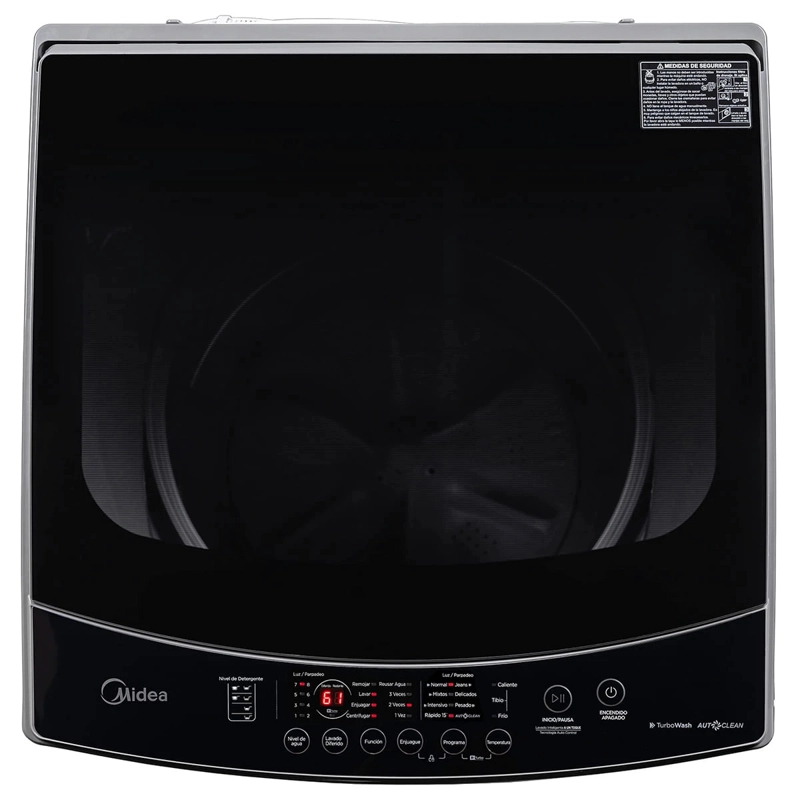 LAVADORA MIDEA MLS-135GE04N CARGA SUPERIOR 13,5 KG ULTRA CUBE 3G - 6
