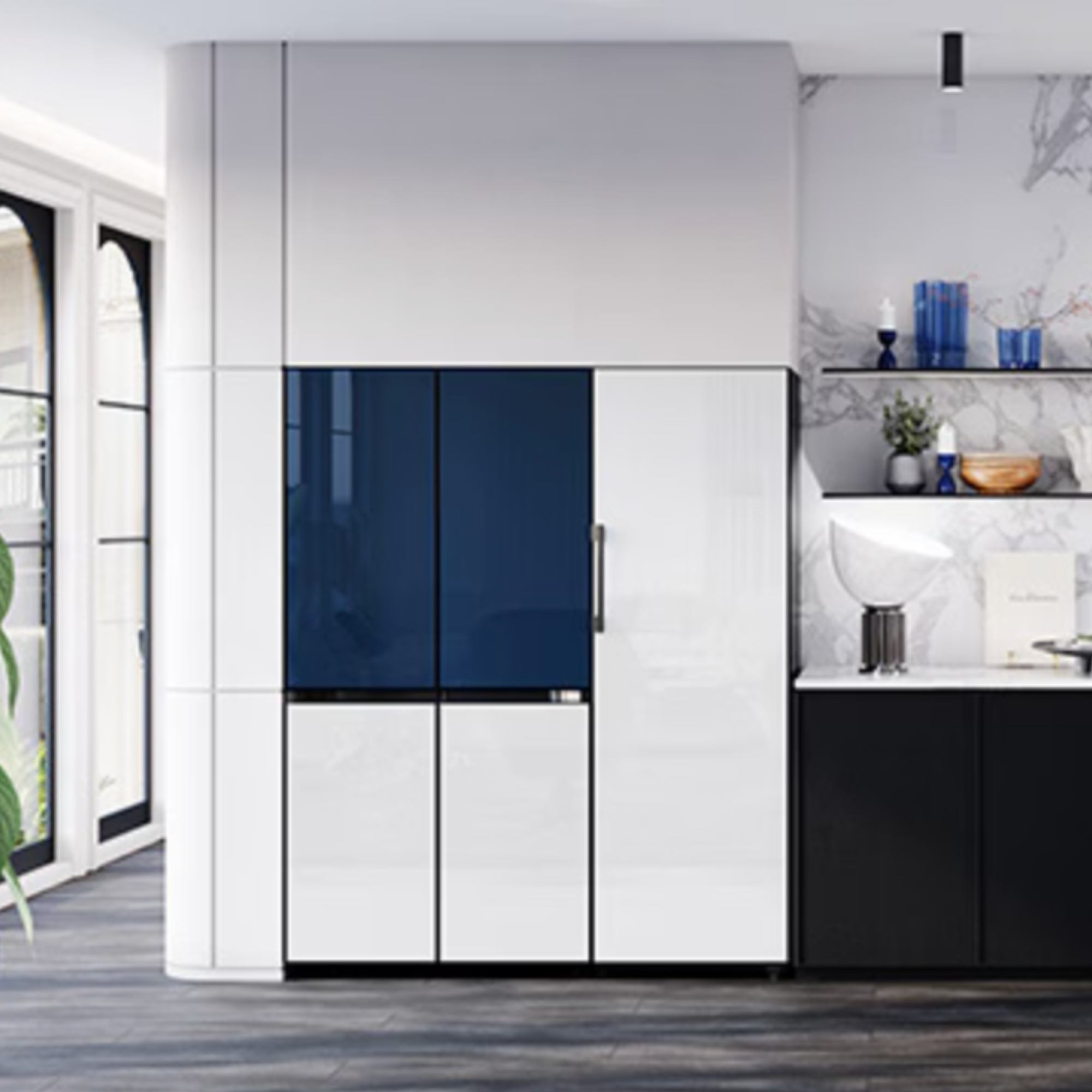 PANEL SUPERIOR SAMSUNG RA-F18DU312GG BESPOKE FRENCH DOOR - 2