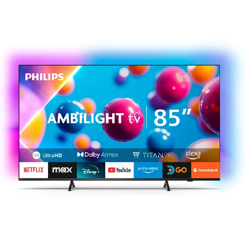 SMART TV PHILIPS 85PUD8209-43 85' 4K UHD AMBILIGHT - 1