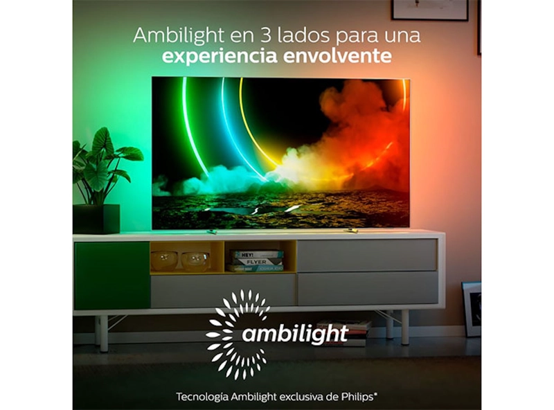 SMART TV PHILIPS 55OLED707-43 55' OLED 4K UHD AMBILIGHT - 5