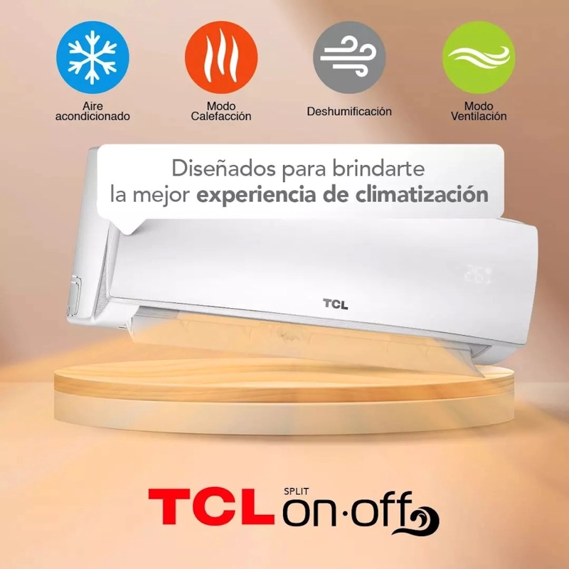AIRE ACONDICIONADO TCL TAC-18CHSA-XA61 18.000 BTU INVERTER - 2