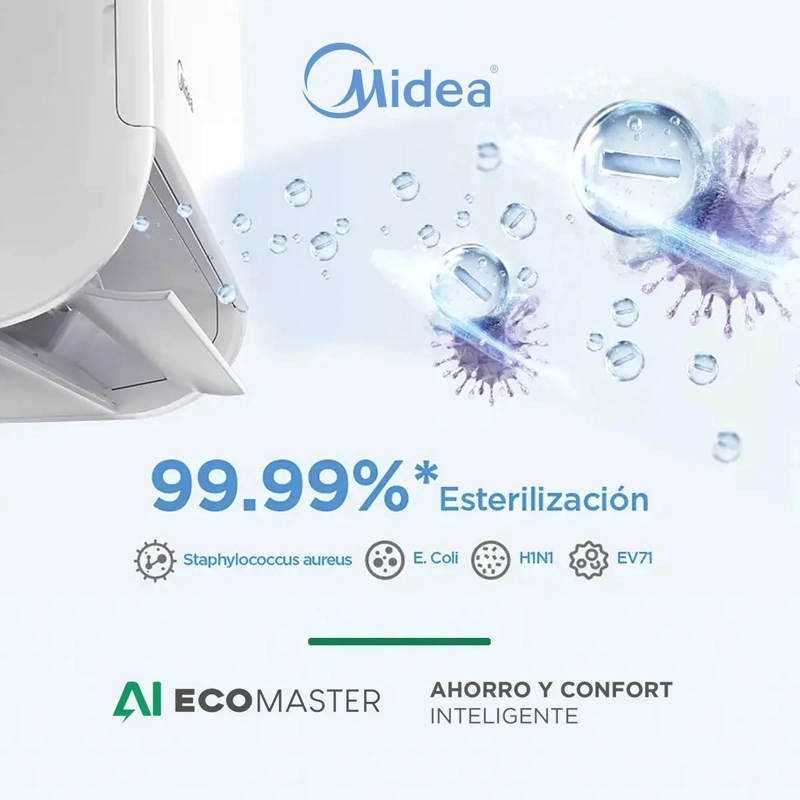 AIRE ACONDICIONADO MIDEA MOX130-09HDN1-B XTREME 9.000 BTU - 5