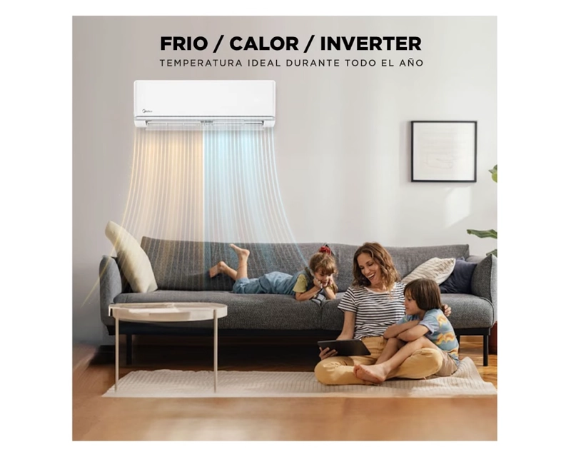 AIRE ACONDICIONADO MIDEA MOXS30 XTRA INVERTER 10.000 BTU - 4