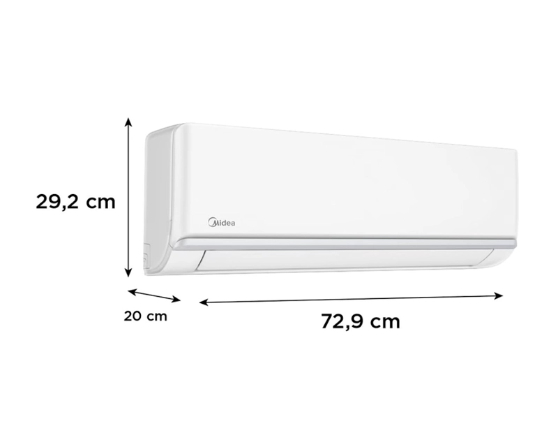 AIRE ACONDICIONADO MIDEA MOXS30 XTRA INVERTER 10.000 BTU - 5