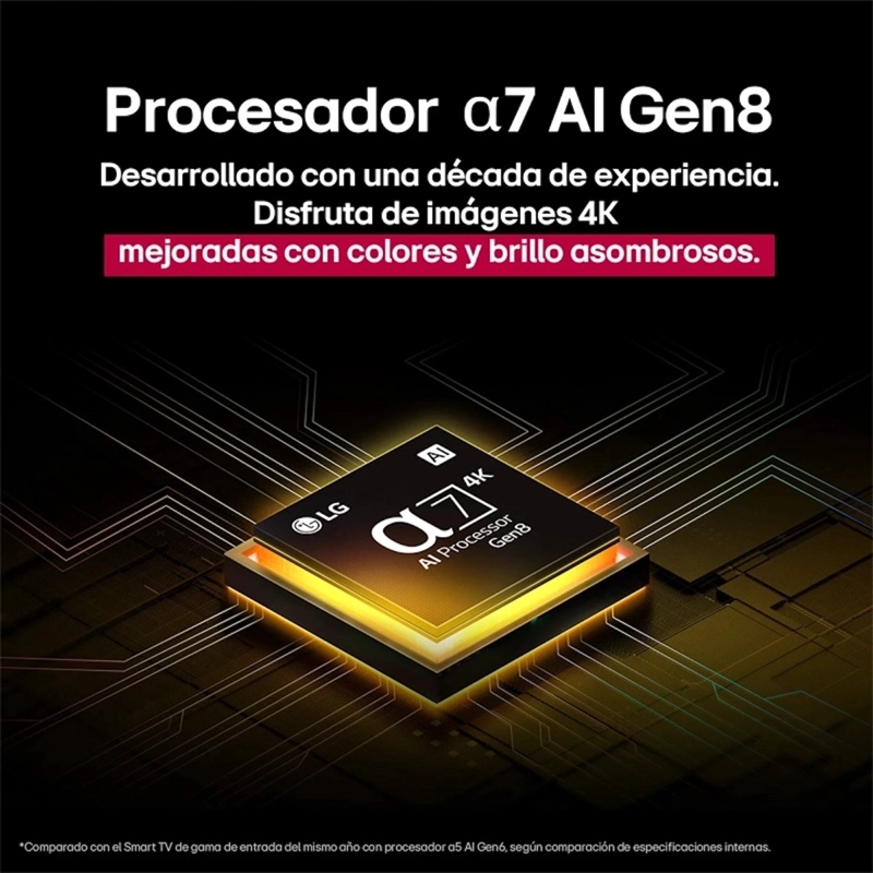 SMART TV LG 55UA7300PSB 55' UHD AI 4K WEBOS 25 - 3