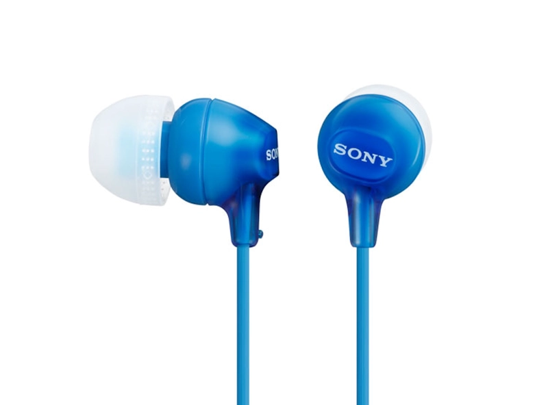 AUDIFONOS SONY MDR-EX15LP AZUL IN-EAR - 1