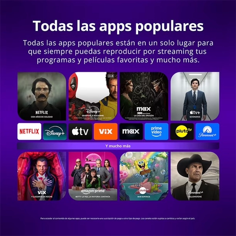 SMART TV AOC 32S5155 32' HD ROKU TV - 2