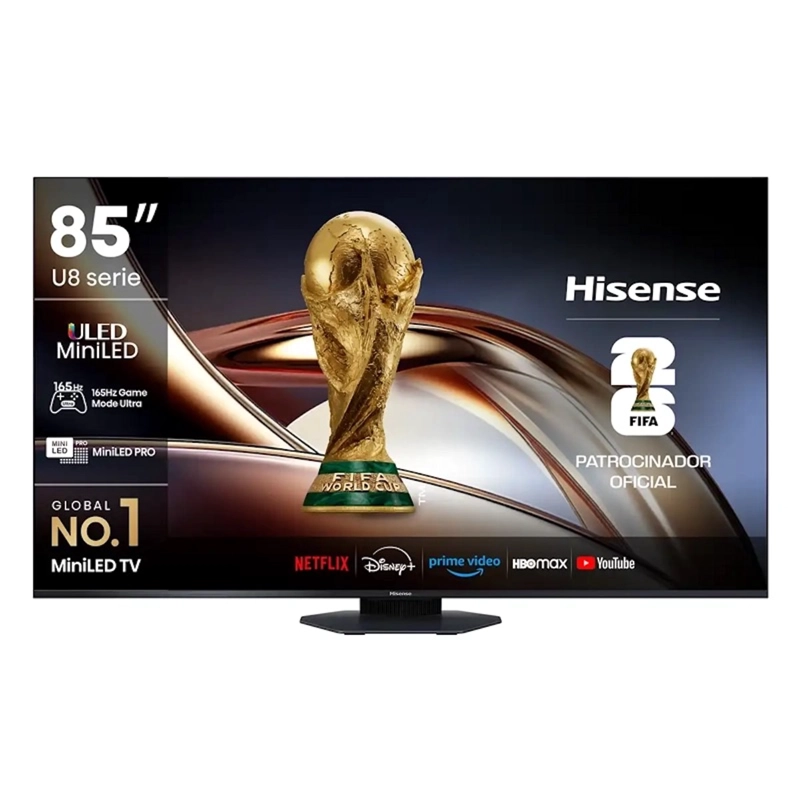 TELEVISOR HISENSE 85U8QG 85' MINI LED 4K - 1