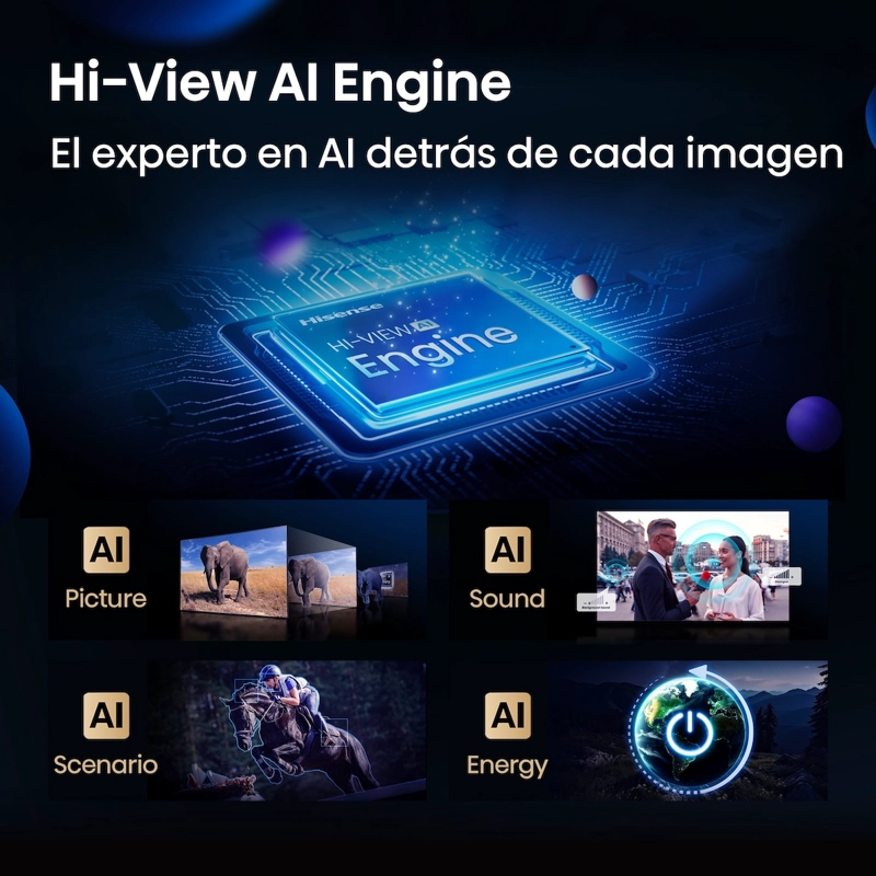 TELEVISOR HISENSE 55U7QG 55' MINI LED 144HZ - 6