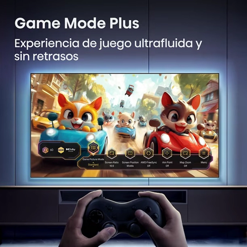 TELEVISOR HISENSE 50QD5SV 50' QLED 4K - 3