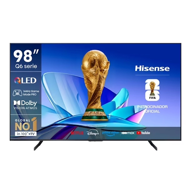 TELEVISOR HISENSE 98Q6QG 98' QLED 4K 144HZ - 1