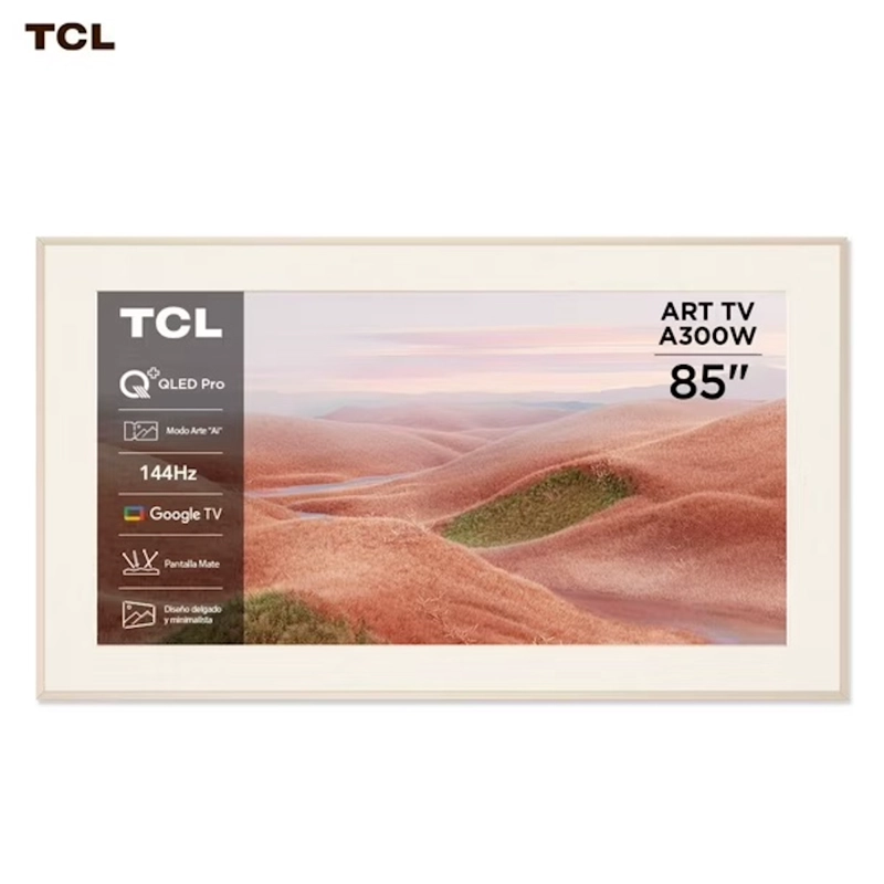 SMART TV TCL 85A300W 85' QLED ART TV 4K ULTRA HD - 1