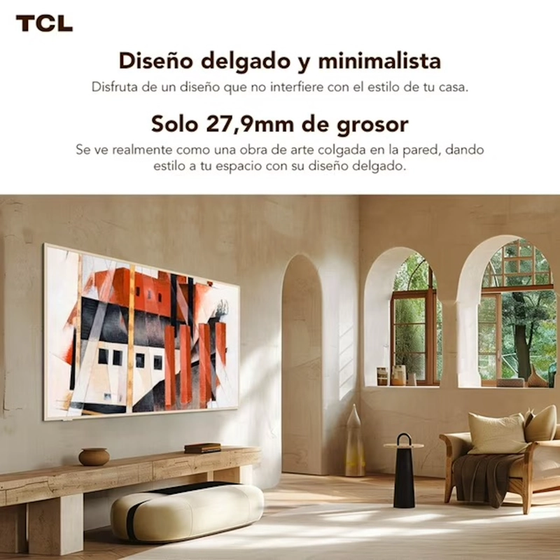 SMART TV TCL 85A300W 85' QLED ART TV 4K ULTRA HD - 3
