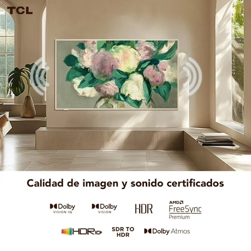 SMART TV TCL 85A300W 85' QLED ART TV 4K ULTRA HD - 7