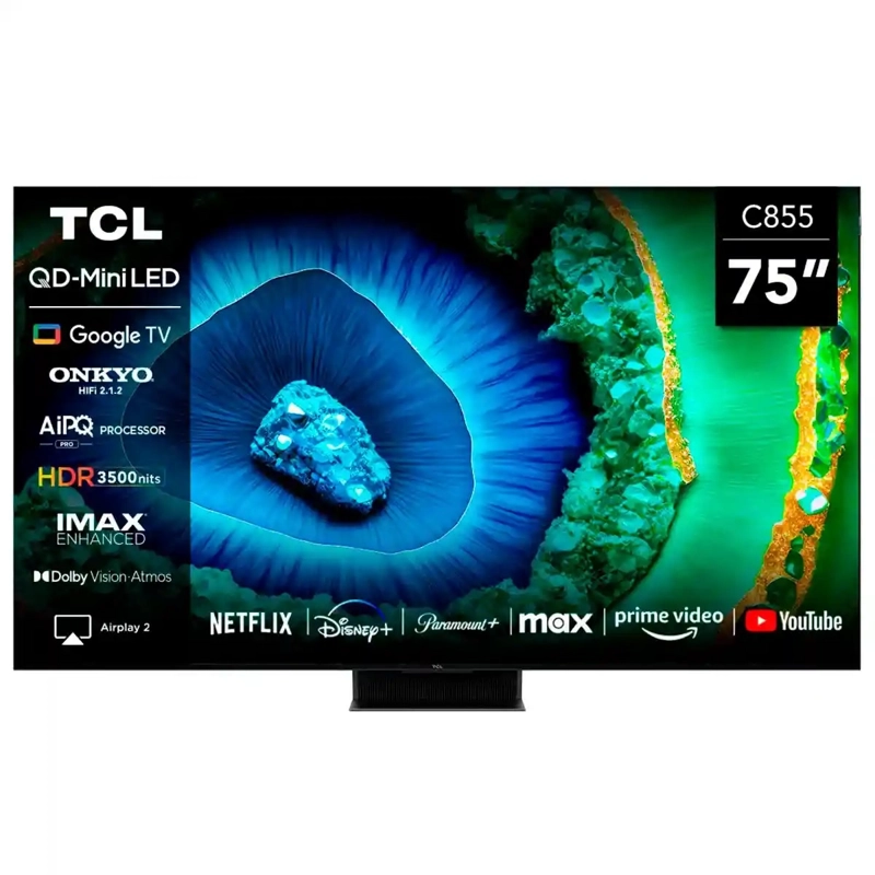 SMART TV TCL 75C855 75' QD-MINI LED 4K ULTRA HD - 1