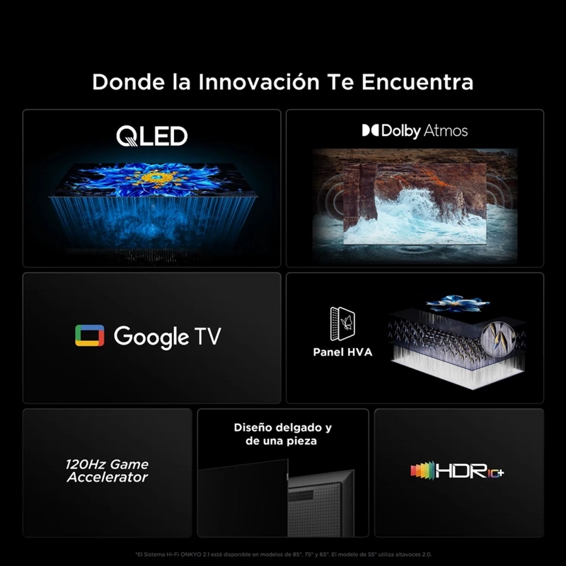 SMART TV TCL 75P7L 75' QLED 4K ULTRA HD - 7