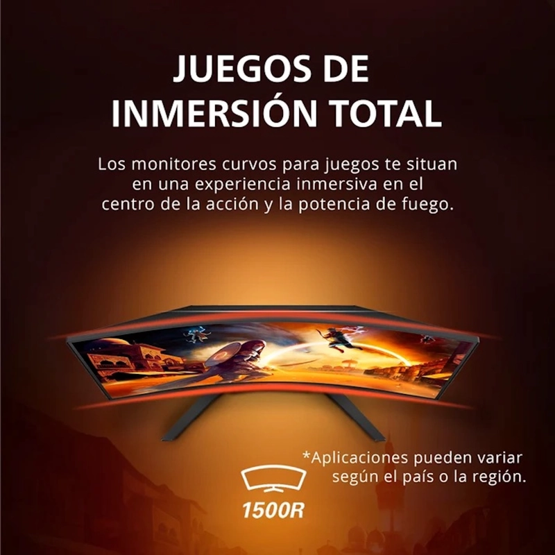 MONITOR GAMER AOC C27G4Z 27' CURVO FHD 280HZ 0.3MS - 3