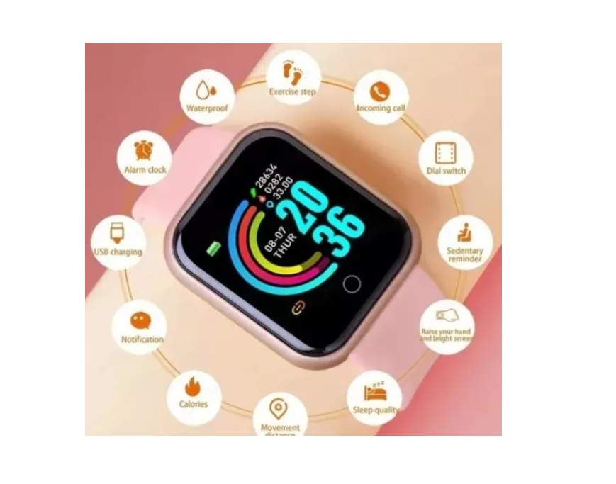 SMARTWATCH RELOJ INTELIGENTE SMART BRACELET FITNES DEPORTIVO MUJER - 3