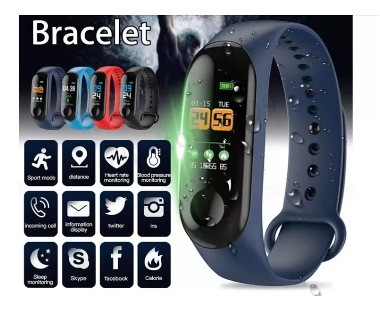 SMARTBAND SMART PULSERA INTELIGENTE DEPORTIVA CON CONTROL DE RITMO CARDÍACO - 2