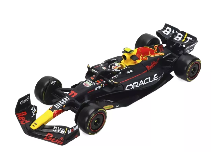 AUTO BBURAGO F1 RB19 #11 SERGIO PEREZ ESCALA 1:24 ORIGINAL - 1