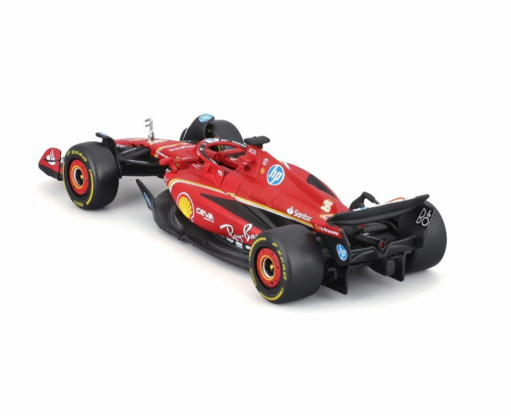 AUTO BBURAGO F1 FERRARI SF-24 2024 #16 LECLERC ESCALA 1:43 - 5