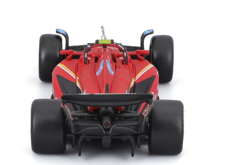 AUTO BBURAGO FERRARI SF-24 2024 #55 SAINZ ESCALA 1:43 LUJO - 4