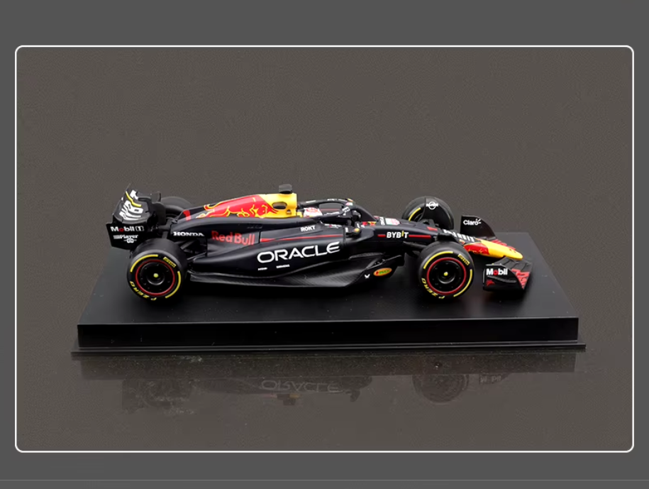 AUTO BBURAGO RED BULL RB20 VERSTAPPEN 2024 ESCALA 1/43 LUJO - 3