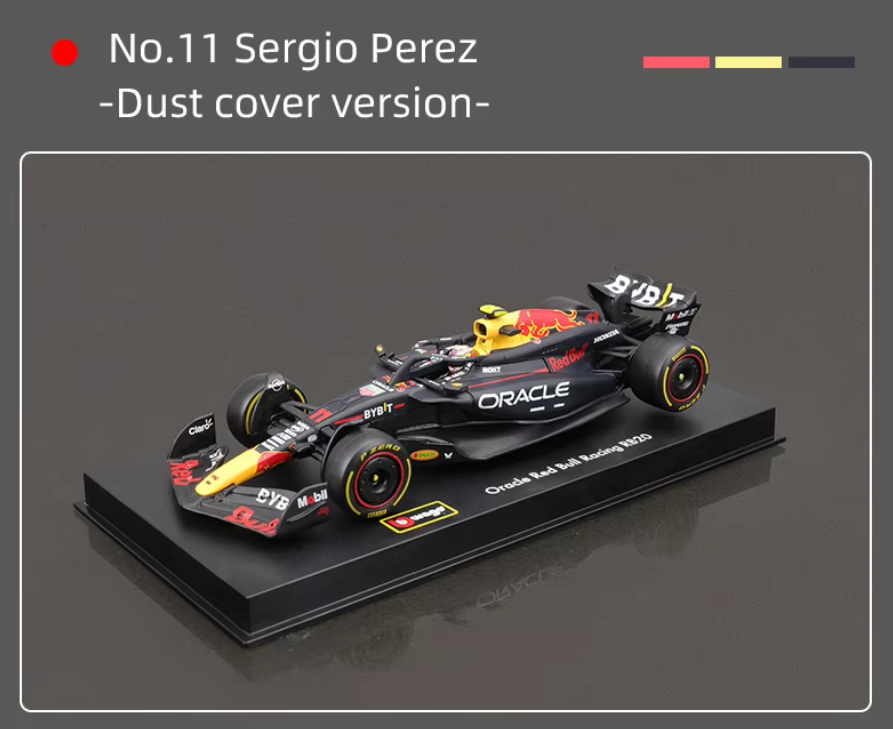 RED BULL RB20 CHECO PEREZ 2024 ESCALA 1/43 BBURAGO DE LUJO - 2