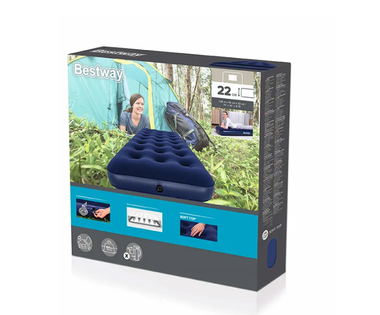 COLCHÓN INFLABLE SINGLE SOF TOP BESTWAY ORIGINAL - 4