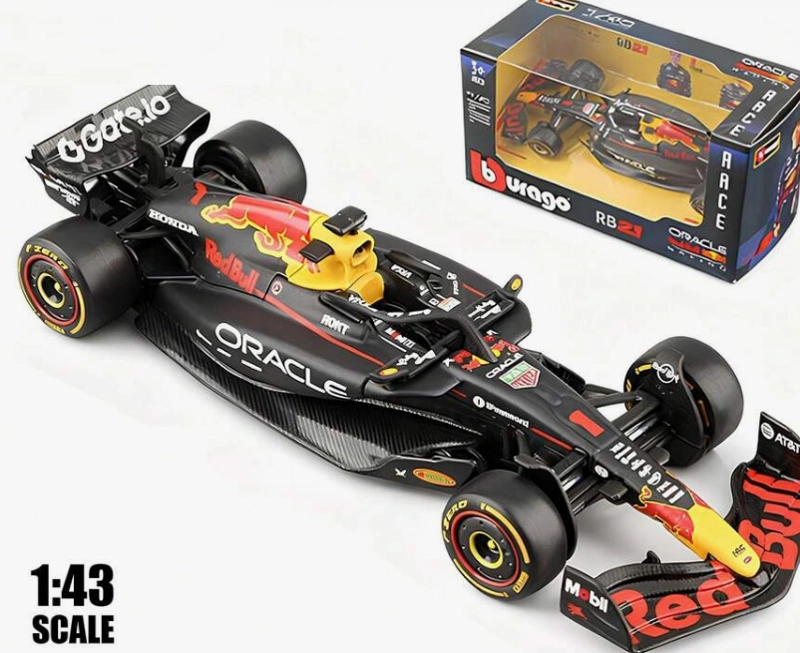 RED BULL F1 RB20 2024 N#1 VERSTAPPEN ESCALA 1/43 BBURAGO - 4