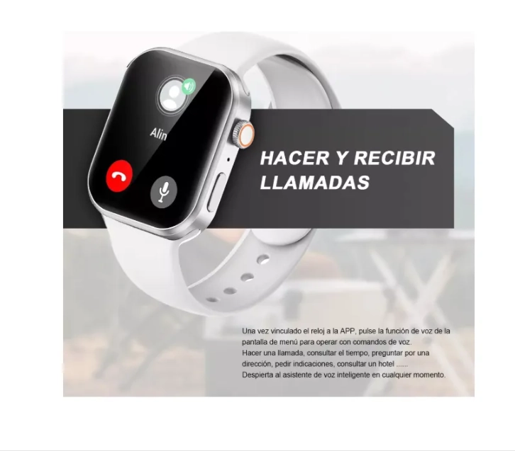 SMARTWATCH SERIES 9 RELOJ INTELIGENTE MUJER CONTESTA LLAMADA - 5